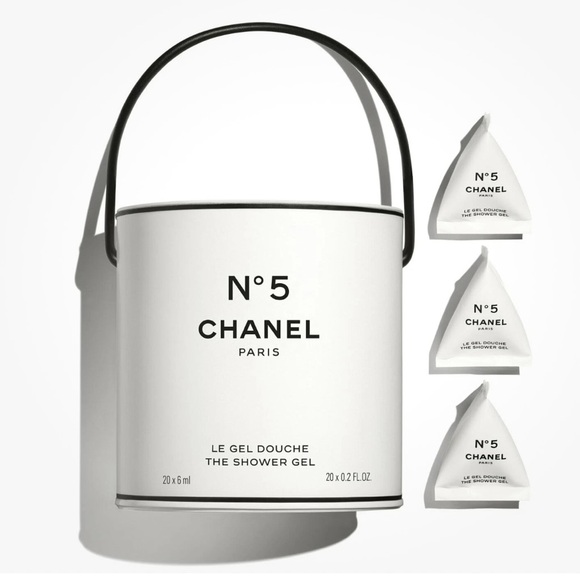 CHANEL Other - NIB CHANEL №5 Shower Gel Pods in Paint Can Factory 5 100 Anniversary Collection